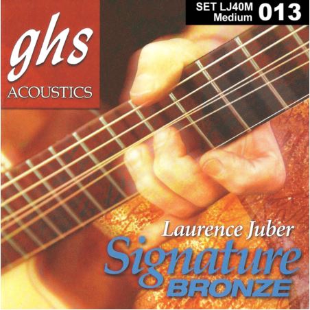 GHS Signature Bronze - LJ40M - Acoustic Guitar Str